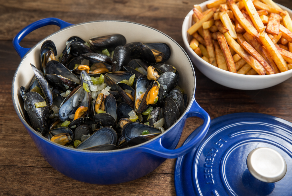 Moules au Vin blanc