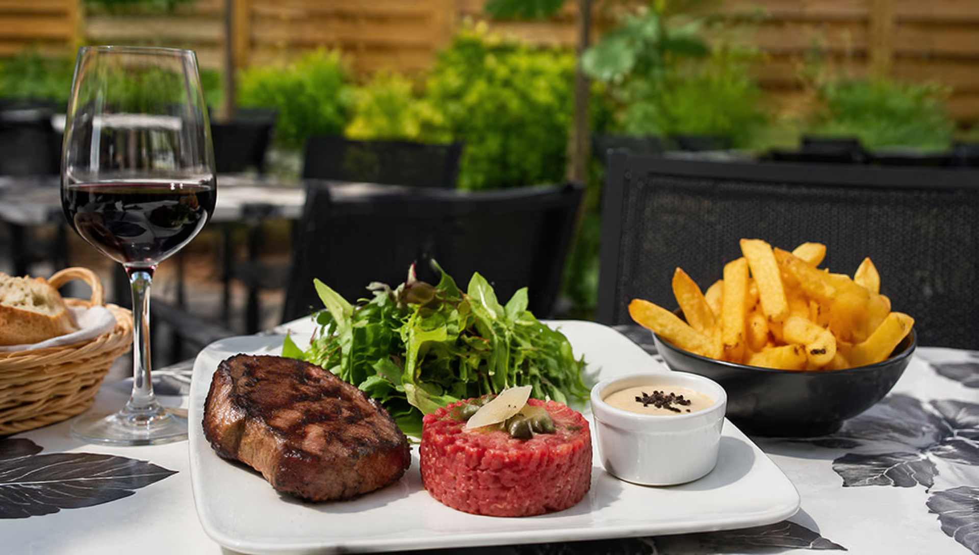 Duo de bœuf grillé à l'italienne