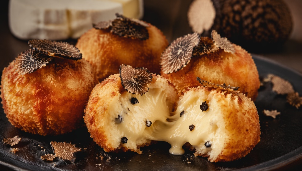Croquettes de Brie et truffe